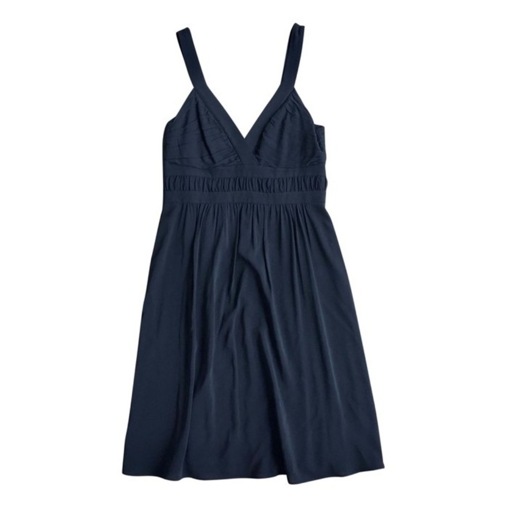 Theory Navy Midi Dress